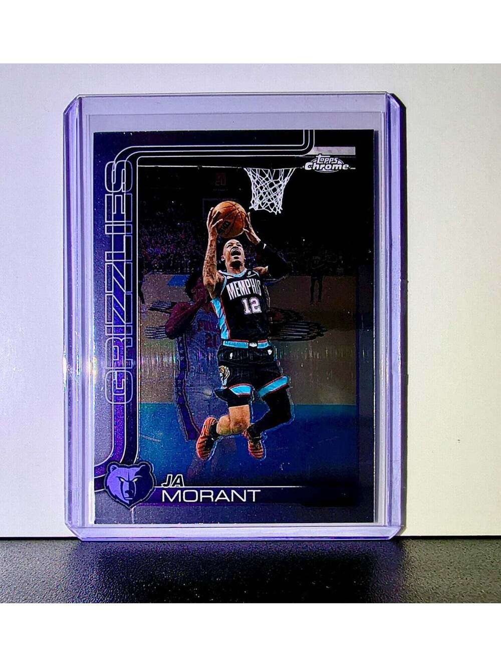 Ja Morant 2025-26 NBA Topps Chrome Update #29 Basketball Card Memphis Grizzlies